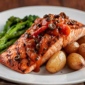 Salmon Veracruz