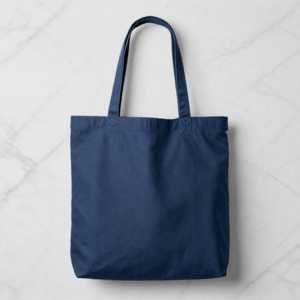 Blue Tote Bag