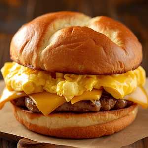 Breakfast Sandwich W/ Sausage
