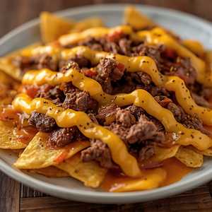 Kids Nachos - Beef Fajita