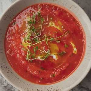 Tomato Watermelon Gazpacho