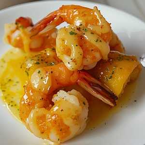 Golden Shrimp And Squash