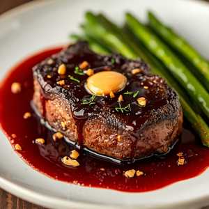 Foie Gras Red Wine Sauce