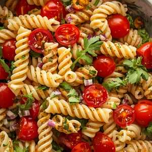 Tri-Colored Pasta Salad