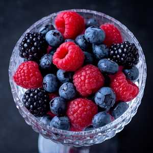 BOWL OF FRESH BERRIES