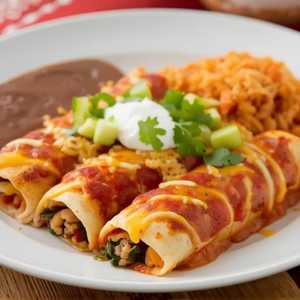 Kids Enchilada - Shredded Chicken