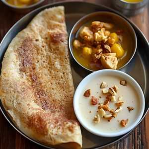 Mini Tiffin 3 (Dosa/Pongal or Uppma/Kesari Bath)