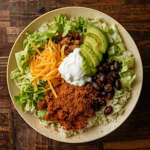 Taco \"Salad\"