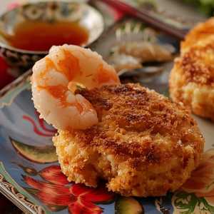 Tod Mun Kung Fried Shrimp Cake