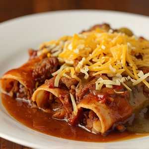 Fajitas Enchiladas