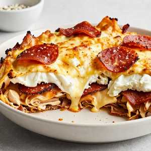 Chicken Pepperoni Parm