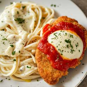 Chicken Alfredo Parm