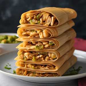 Dozen Chicken In Green Salsa Tamales