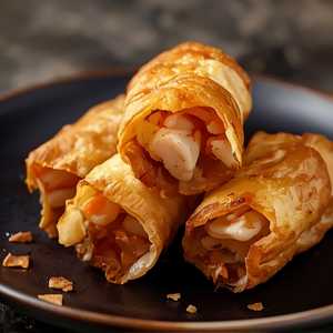 Deep Fried Shrimp Roll 酥脆鲜虾卷