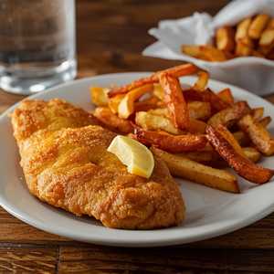 Fish + Signature BBQ Fries