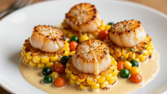 Seared Scallops