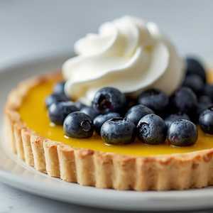 Blueberry Yuzu Tart