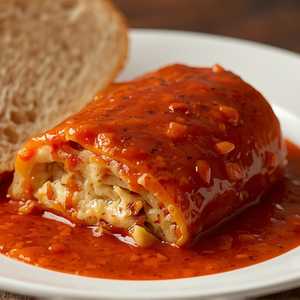 Sweet & Sour Stuffed Cabbage Roll