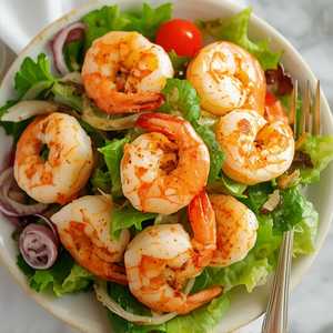 Shrimp Caesar Salad