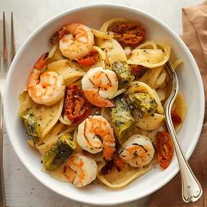 LD Shrimp & Artichoke Pasta