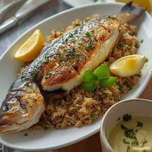 Grilled Branzino