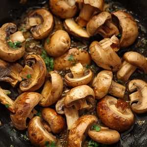 Steakhouse Cremini Mushrooms