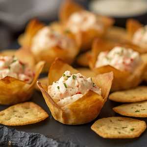 Crab Dip Rangoon