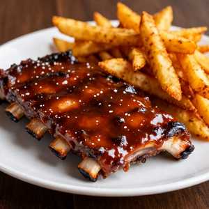 Bbq Baby Back Ribs 1/2 Rack