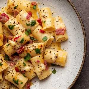 RIGATONCINI alla CARBONARA