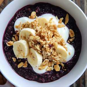 Black Rice Pudding
