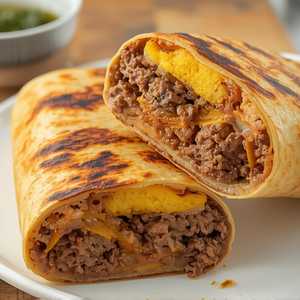 Beef Barbacoa Burrito