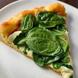 Spinach Pan Pizza