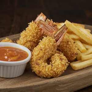 Dumb Luck Coconut Shrimp