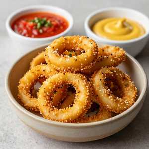 Pretzel Dusted Calamari