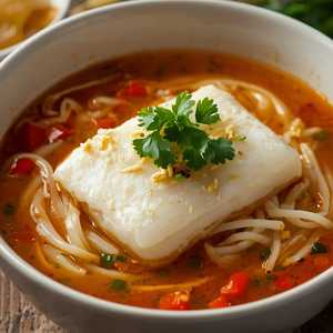 Halibut Red Star Noodles