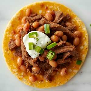 Beans Shredded Beef