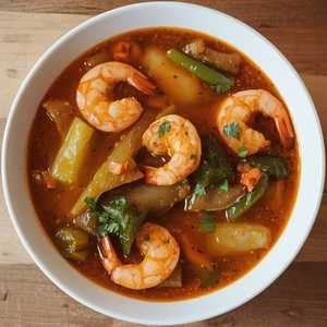 Shrimp Shobjir Jhol