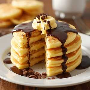 Boston Cream Pancakes