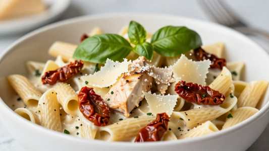 Green Bottle Tuscan Chicken Pasta
