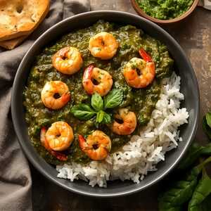 TX Shrimp Saag