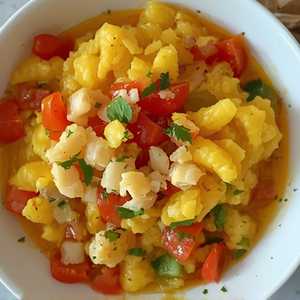 Sunday: Ackee & Saltfish or Callaloo & Saltfish