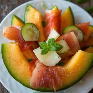 Cantaloupe & Prosciutto