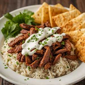 Beef Shawarma Platter