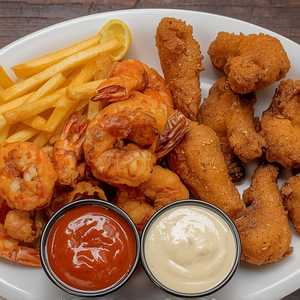 Fried Shrimp & Chicken Tenderloins
