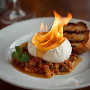 Charred Burrata