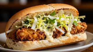 Fried Oysters Po'Boy