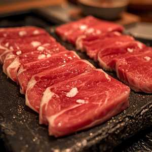 Sliced Japanese A5 Wagyu
