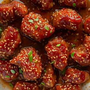 Salted Pepper, Peking Sauce Honey Sauce Pork Chop