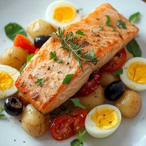 Salmon Niçoise Salad