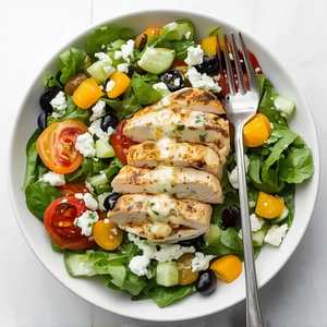 Greek Salad + Chicken